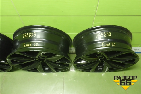 Диски колёсные литые (комплект)  R19 EJ7 5x108 ET23 Ц.О.60,1 (203000566AA) для Exeed LX с 2019-2024г (ЛХ)