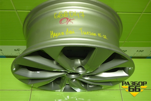 Диск колёсный литой  R17 EJ7 5x114.3 ET51 Ц.О.67,1 (52910D7220) для Hyundai Tucson с 2015-2022г (Туксон)