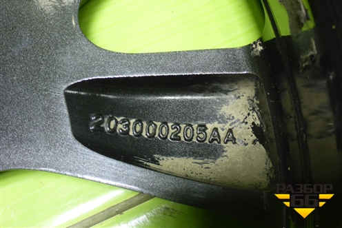 Диск колёсный литой  R18 EJ6,5 5x108 ET33 Ц.О.60,1 (203000205AA) для Chery Tiggo 7 Pro с 2019г (Тиго 7 Про)