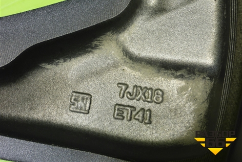 Диск колёсный литой  R18 EJ7 5x108 ET41 Ц.О.59,5 (3110010CRV0100) для GAC GS3 с 2024-2025г (ГС3)