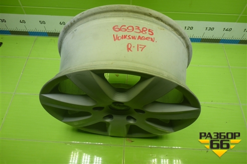 Диск колёсный литой  R17 EJ7,5 5x130 ET50 Ц.О.57,1 (7P6601025) для Volkswagen Touareg c 2002-2010г (Туарег)