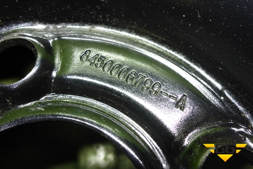 Диски колёсные штампованные (комплект)  R15 EJ6 4х100 ET50 Ц.О.60,1 (6450006799) для VAZ Vesta/Веста с 2015г