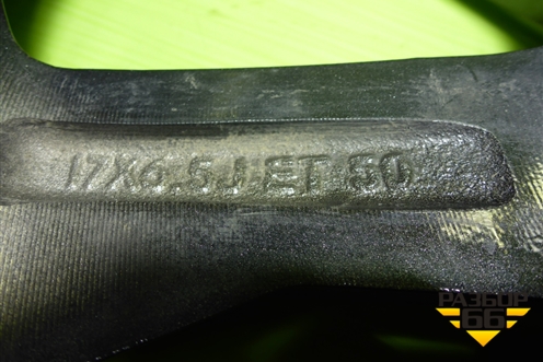 Диск колёсный литой  R17 EJ65 5x114.3 ET50 Ц.О.54,1 (6600002666) для Geely Coolray с 2019-2025г (Кулрей)