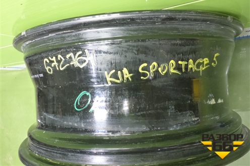 Диск колёсный литой  R18 EJ7,5 5x114.3 ET51 Ц.О.67,1 (52910P1210) для Kia Sportage с 2021г (Спортеидж 5)