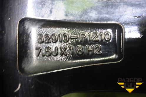 Диск колёсный литой  R18 EJ7,5 5x114.3 ET51 Ц.О.67,1 (52910P1210) для Kia Sportage с 2021г (Спортеидж 5)