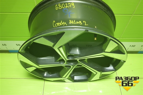 Диск колёсный литой  R19 EJ8 5x108 ET48 Ц.О.63,4 (6600221851) для Geely Atlas 2 с 2023-2025г (Атлас)