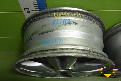 Диски колёсные литые (комплект)  R16 EJ6,5 5x114.3 ET46 Ц.О.67,1 (529102E600) для Hyundai Tucson с 2004-2010г (Туксон)