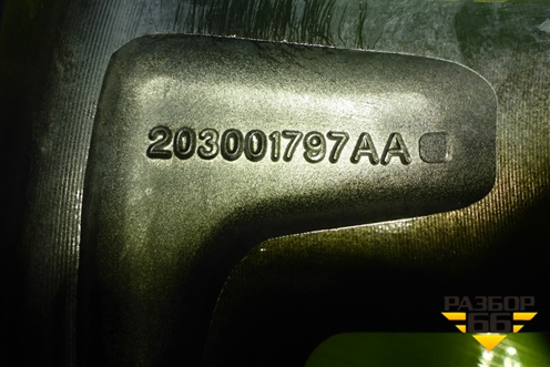 Диск колёсный литой  R18 EJ7,5 5x108 ET47 Ц.О.60,1 (203000537AA) для Jaecoo J7 с 2023-2026г (Джей7)