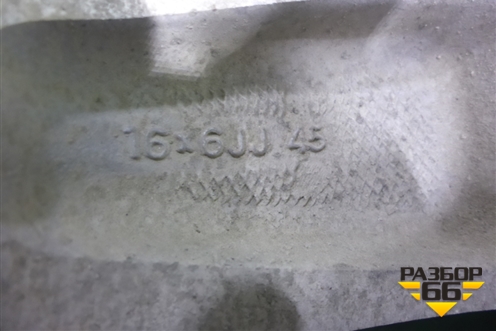 Диск колёсный литой  R16 EJ6 5x114.3 ET45 Ц.О.63 для Honda HR-V(GH) с 1999-2005г (АшРВ)