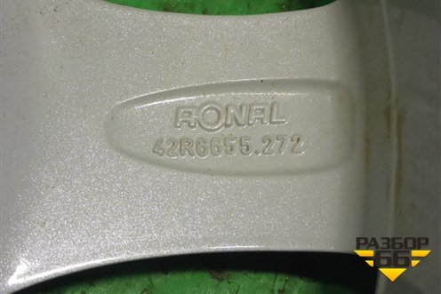 Диск колёсный литой (Ronal) R16 EJ6,5 5x112 ET40 Ц.О.56 (KBA45819)