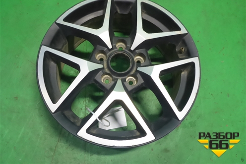 Диск колёсный литой  R16 EJ6,5 5x114.3 ET45 Ц.О.66 для Geely Emgrand (EC7) с 2009-2016г (Эмгранд)