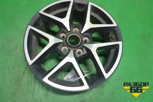 Диск колёсный литой  R16 EJ6,5 5x114.3 ET45 Ц.О.66 для Geely Emgrand (EC7) с 2009-2016г (Эмгранд)