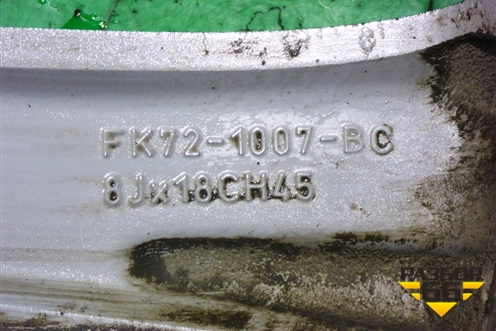 Диск колёсный литой  R18 EJ8 5x108 ET45 Ц.О.63,4 (FK721007BC) для Land Rover Discovery Sport с 2014г (Дискавери Спорт)