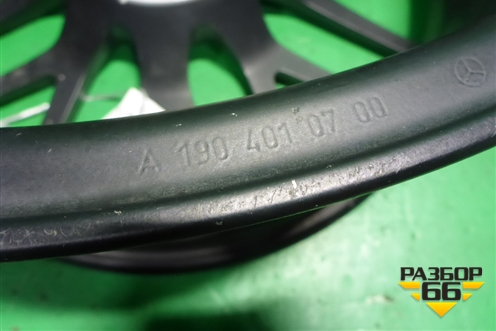 Диск колёсный литой  R19 EJ9 5x112 Ц.О.66,6 (A1904010700) для Mercedes Benz AMG GT C190 с 2015г (АМГ ГТ)