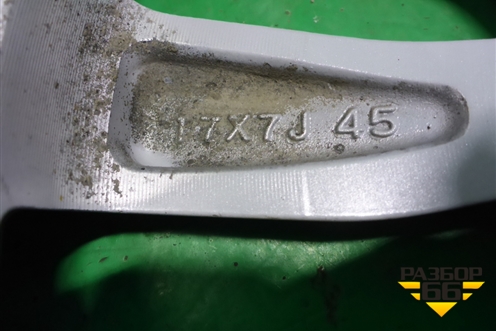 Диск колёсный литой  R17 EJ7 5x114.3 ET45 Ц.О.66,1 (403006FV1A) для Nissan X-Trail (Т32) с 2014г (Хтраил)