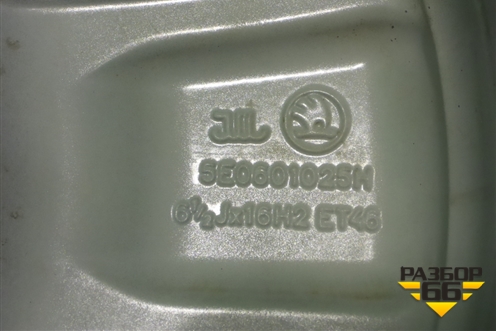 Диск колёсный литой  R17 EJ7 5x112 ET55 Ц.О.65,1 (7E0601025L) для Volkswagen Transporter T6 с 2015г (Транспортер Т6)