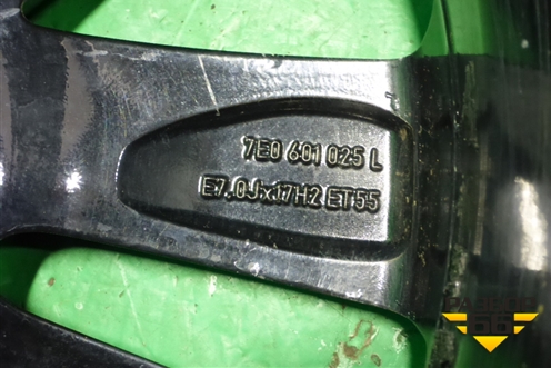 Диск колёсный литой  R17 EJ7 5x112 ET55 Ц.О.65,1 (7E0601025L) для Volkswagen Transporter T6 с 2015г (Транспортер Т6)