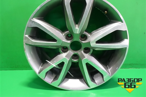 Диск колёсный литой  R18 EJ7,5 5x114.3 ET49,5 Ц.О.67,1 (529102W180) для Hyundai Santa Fe с 2012-2018г (Санта Фе)