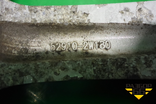 Диск колёсный литой  R18 EJ7,5 5x114.3 ET49,5 Ц.О.67,1 (529102W180) для Hyundai Santa Fe с 2012-2018г (Санта Фе)