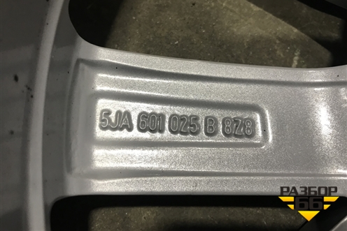 Диск колёсный литой  R16 EJ7 5x100 ET46 Ц.О.57,1 (5JA601025B) для Skoda Rapid с 2013г (Рапид)