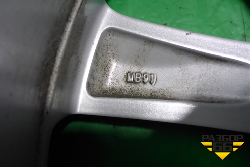 Диск колёсный литой  R17 EJ7 5x114.3 ET45 Ц.О.66,1 (D03004CE1A) для Nissan X-Trail (Т32) с 2014г (Хтраил)