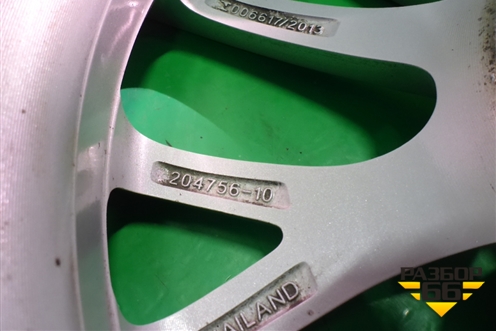 Диск колёсный литой  R17 EJ7 5x120 ET40 Ц.О.72,6 (6796205) для BMW 1-серия F20/F21 с 2011г