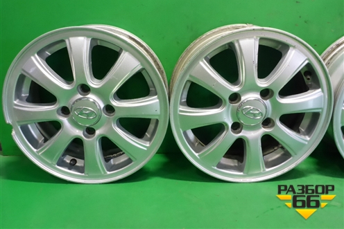 Диски колёсные литые (комплект) (дубликат) R13 EJ5 4х100 ET46 Ц.О.54,1 для Hyundai Aсcent с 2000г (Акцент)
