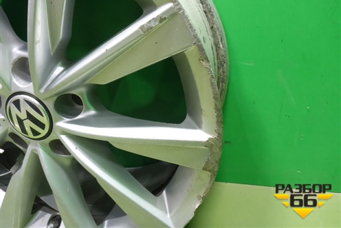 Диски колёсные литые (комплект)  R17 EJ7 5x112 ET43 Ц.О.57,1 (5N0601025S) для Volkswagen Tiguan с 2011-2016г (Тигуан)