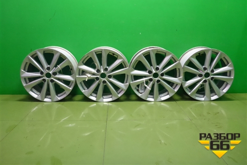 Диски колёсные литые (комплект)  R17 EJ7 5x114.3 ET45 Ц.О.66,1 (D03004CE1A 403004EA1B) для Nissan Qashqai (J11E) с 2013г (Кашкай)