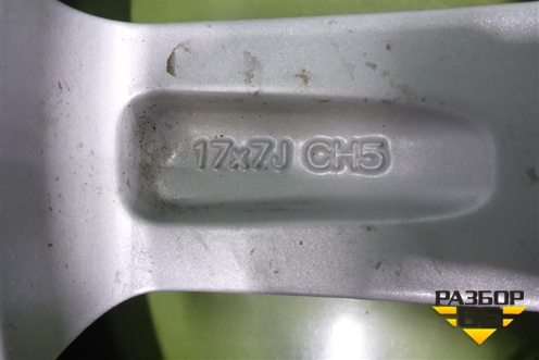 Диски колёсные литые (комплект)  R17 EJ7 5x114.3 ET45 Ц.О.66,1 (D03004CE1A 403004EA1B) для Nissan Qashqai (J11E) с 2013г (Кашкай)