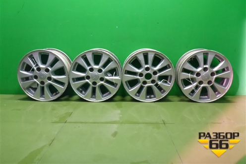 Диски колёсные литые (комплект)  R15 EJ6 5x114.3 ET41 Ц.О.67,1 (529101D110) для Kia Carens с 2006-2012г (Каренс 2)
