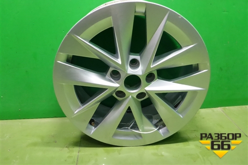 Диск колёсный литой  R17 EJ7 5x112 ET46 Ц.О.57,1 (5E3601025E) для Skoda Octavia (А8) с 2019г (Октавия)