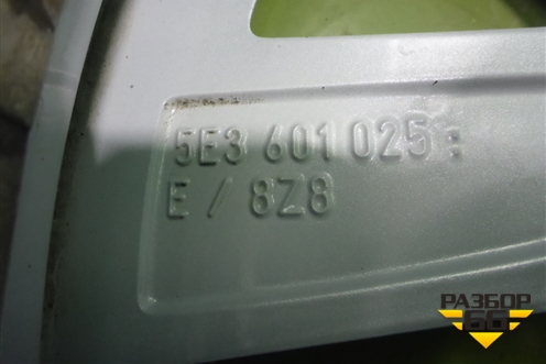 Диск колёсный литой  R17 EJ7 5x112 ET46 Ц.О.57,1 (5E3601025E) для Skoda Octavia (А8) с 2019г (Октавия)