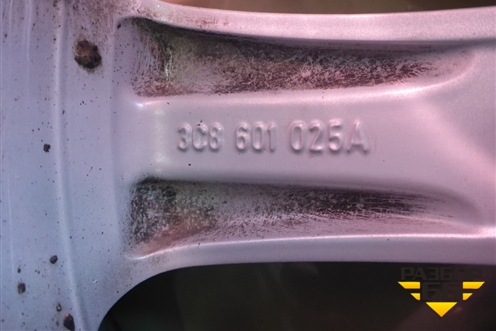 Диск колёсный литой  R17 EJ8 5x112 ET41 Ц.О.57,1 (3C8601025A) для Volkswagen Passat-CC с 2008г (Пассат ЦЦ)