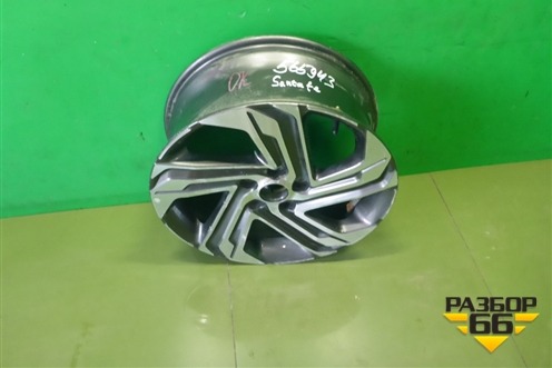 Диск колёсный литой  R18 EJ7,5 5x114.3 ET49,5 Ц.О.67,1 (52910S1610) для Hyundai Santa Fe с 2018-2024г (Санта Фе)