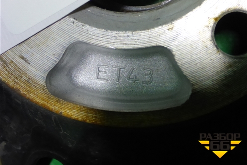 Диск колёсный литой  R17 EJ7 4х100 ET43 Ц.О.60,1 (8450021649) для VAZ XRAY с 2016г (Хрэй)