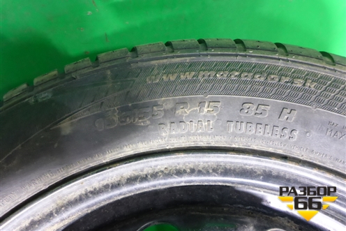 Запасное колесо полноразмерное Matador Elite3 85H 195/55 R15 (Лето) EJ6 5x100 ET38 Ц.О.57,1 (6R06010 (6R0601027)