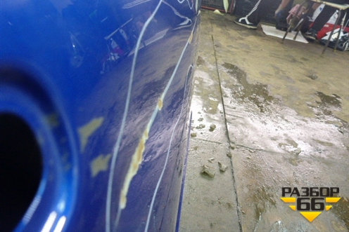 Дверь задняя правая (хетчбэк) (6800379J00) для Suzuki SX4 с 2006-2013г (СХ4)