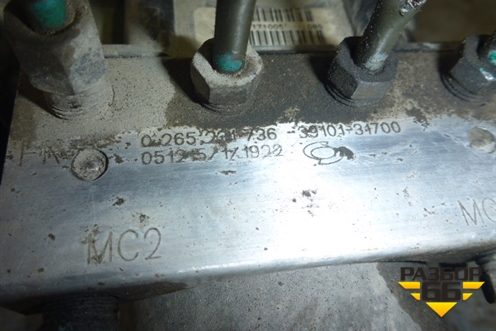 Блок ABS (3910131700) для Nissan Almera Classic с 2006-2013г (Альмера Классик)