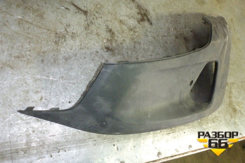 Накладка переднего бампера правая (под парктроник) для Volvo V40 Cross Country с 2012г (М40 Кросс Кантри)