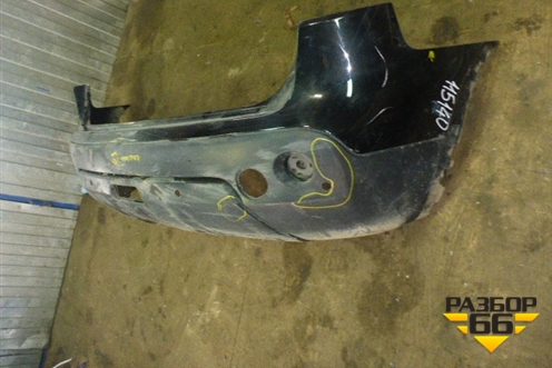 Бампер задний (под парктроник) (85022JD00H) для Nissan Qashqai (J10E) с 2006-2013г (Кашкай)