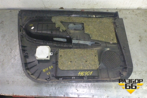 Обшивка двери передней правой под электрику для Nissan Note (Е11) с 2005-2013г (Нот)