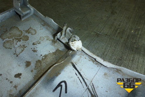 Накладка заднего бампера для Toyota Land Cruiser (100) с1998-2007г (Ленд Крузер)