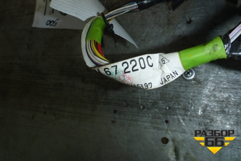 Проводка двери задней правой для Mazda Mazda 3 (BK) с 2003-2009г 