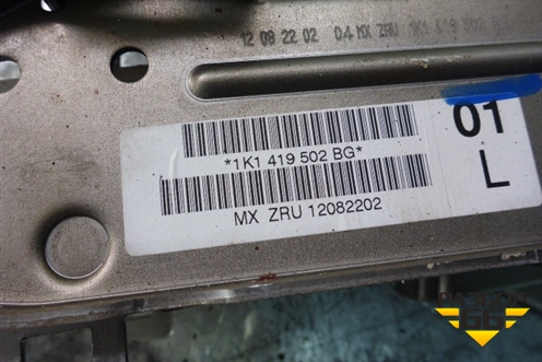 Колонка рулевая (1K1419502BG) для Volkswagen Jetta с 2010-2019г (Джетта)