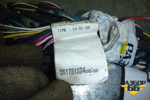 Проводка двери передней левой для Fiat Albea с 2003г (Альбеа)