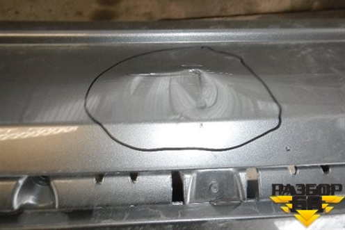 Бампер задний (без юбки после 2012г под парктроник) для Volkswagen Passat-CC с 2008г (Пассат ЦЦ)