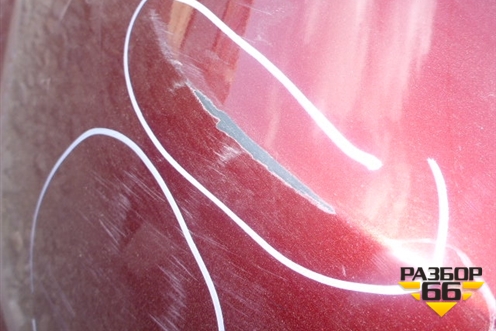 Бампер задний (после 2009г под парктроник) (8200752683) для Renault Logan с 2004-2015г (Логан)