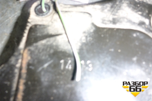 Кожух тормозного диска задний левый (1K0615311P) для Volkswagen Tiguan с 2007-2011г (Тигуан)