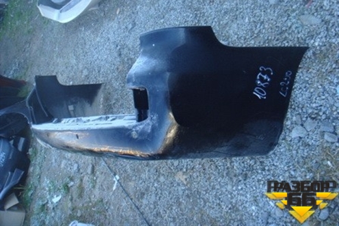 Бампер задний (до 2015г под парктроник) (5215960260) для Toyota Land Cruiser (200) с 2008г (Ленд Крузер)